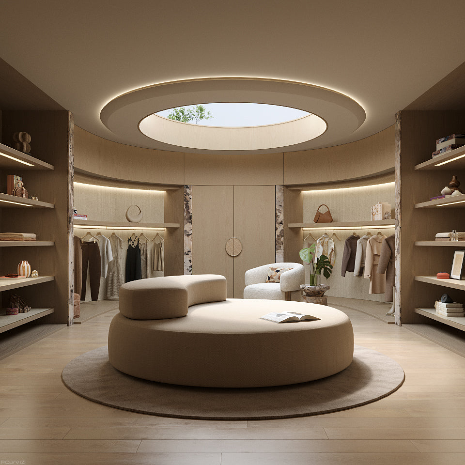 Closet scene